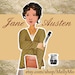 Jane Austen author of Pride and Prejudice magnetic paper doll set