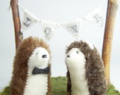 Woodland Wedding Cake Topper - Your Choice of Animals