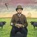 How You Gonna Keep 'Em Down on the Farm - 8 X 8 fine-art photographic collage print