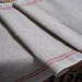 Reserved for Merikay French Linen - Red Stripe