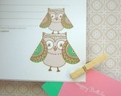 Owl Printable Stationary Set