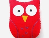 Red Medium Owl