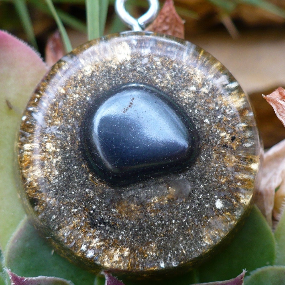 Etheric Energy Pendant with Hematite