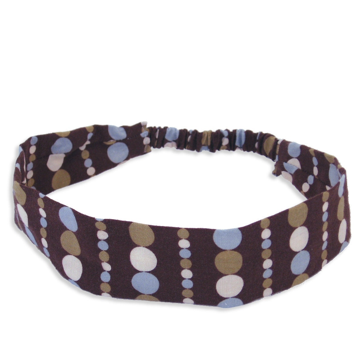 Chocolate Bliss Fabric Headband - --- Sale --- - only small remains