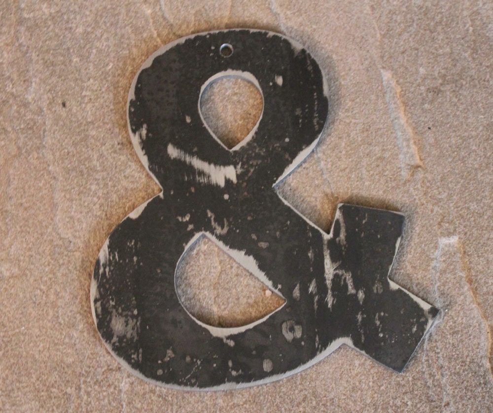 Metal & Sign or Symbol - Mr. and Mrs. - Tough and Twisted - Love and Marry - Great Wedding Sign