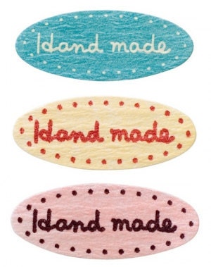 tiny handmade sticker set of 80