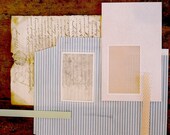 japanese security pattern envelope set - cinq morceaux d'envelopes