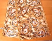 Vintage Vera Long Scarf Floral Ladybug