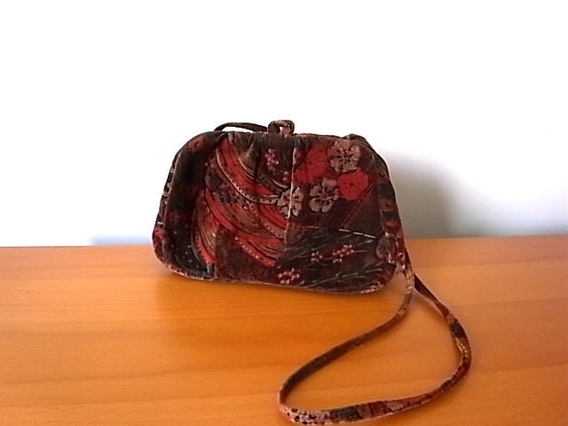 Sale- Vintage SMco Velvet Small Purse