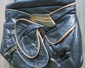 Vintage Awesome 80's Leather Purse