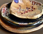 Botanical Trinket Dishes, set of 3