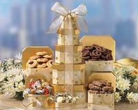 Buy chocolate gift baskets - Gluten Free Chocolate Gift Basket Towers
