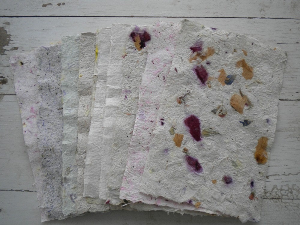 Recycled Handmade Paper