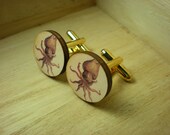 Giant Squid Cufflinks