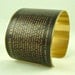 Emily Bronte's Wuthering Heights - Literary Classic Brass Cuff Bracelet