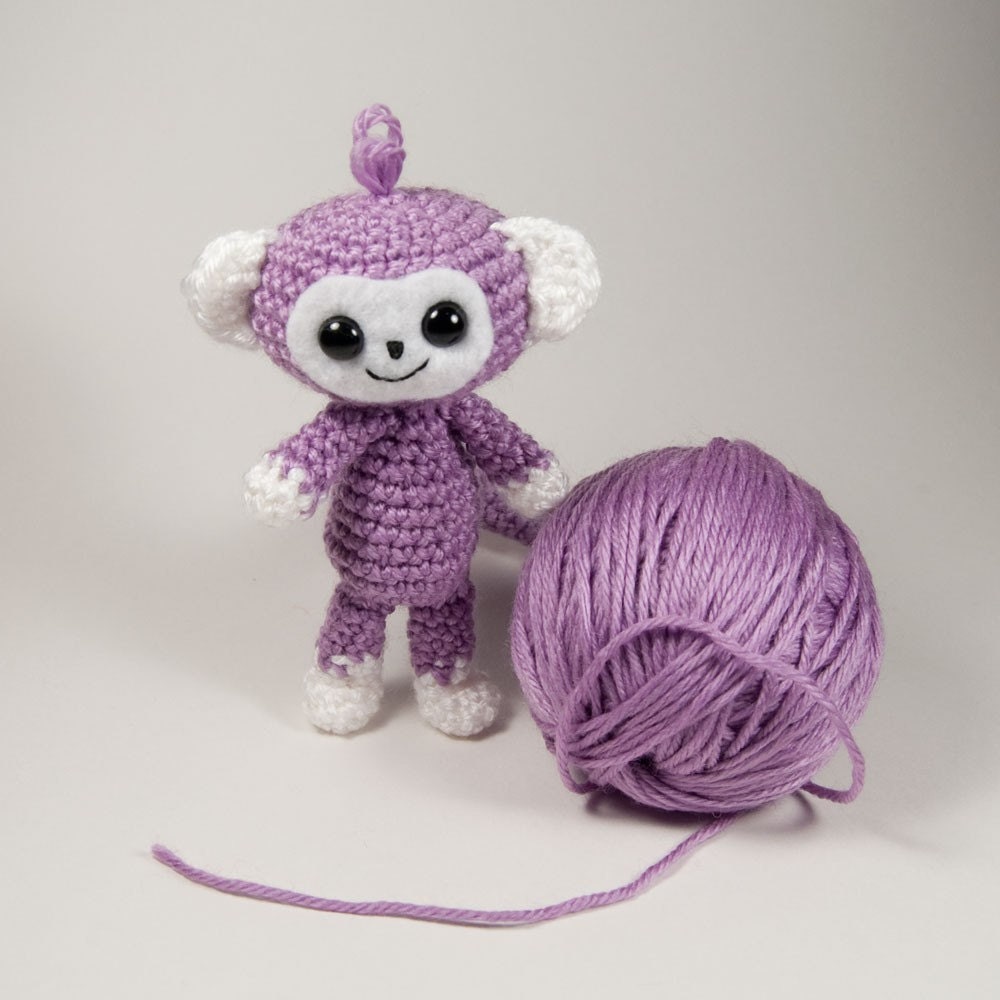 Instant Download Crochet Pattern - Amigurumi Monkey