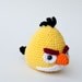 Crochet Pattern - Angry Birds Goldfinch - PDF