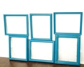 Frames - Etsy Sale - Medium Sized Painted Frames - Eclectic Turquoise
