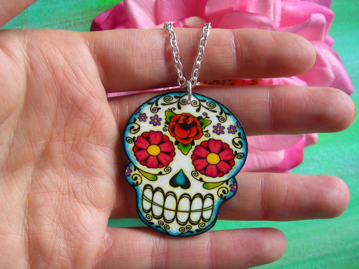 Sugar Skull Necklace