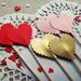 Heart Cake Topper Decorations, Valentine's Day Party Decoration, Wedding Cake Toppers