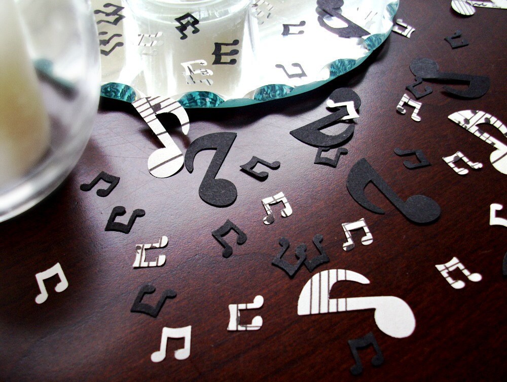 Music Note Confetti