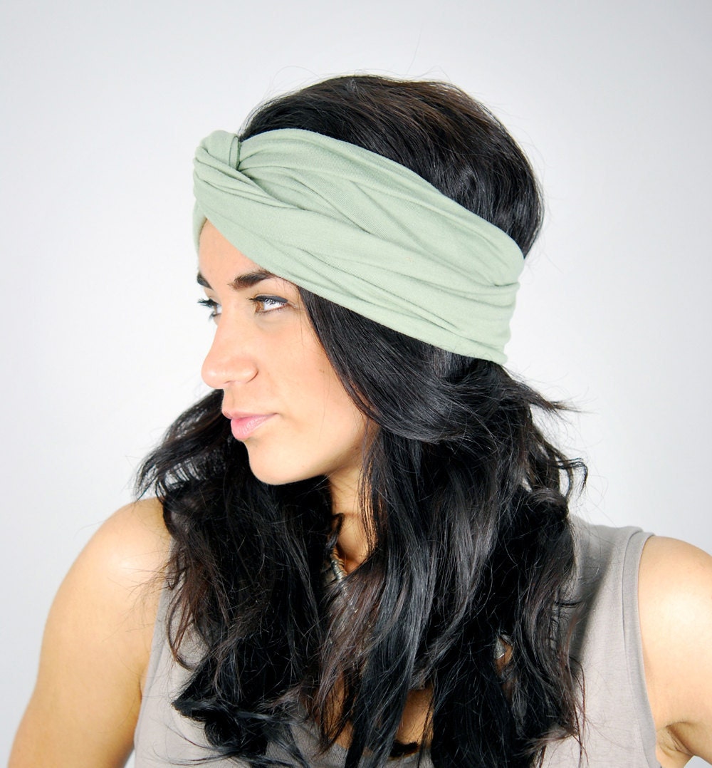 Turban Twist HeadBand - Mint