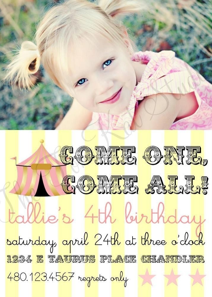 Circus Birthday Party Collection Cotton Candy Labels by The TomKat Studio