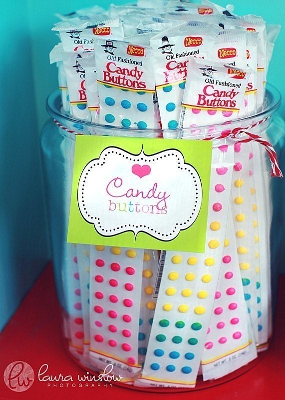 Lollipop Birthday Party Collection - Printable Full Collection - The TomKat Studio