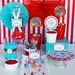 Circus Party Printable Favor Tags by The TomKat Studio