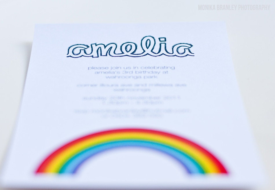 Rainbow Birthday Party - Full Printable Collection - The TomKat Studio