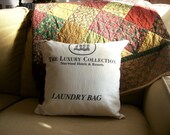 Shabby Chic Laundry Bag Pillow