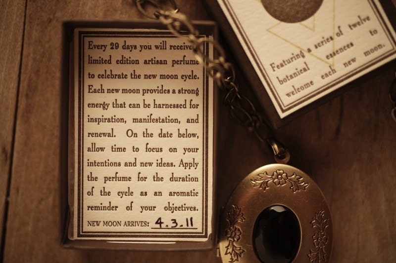The Lunar Amulet for Ceremonies of Intention - A Tribute to the New Moon