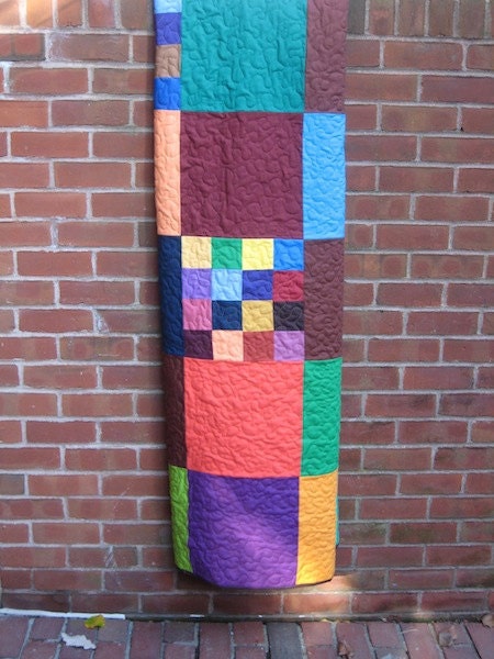 Modern Patchwork Bed Quilt - Patches of Patchwork