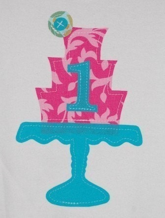 Birthday Shirt ... The Claire Vintage Cake Stand