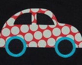 Boys birthday shirt ... Polka Dot Car Shirt ... Racecar tee ... Cars Birthday Tee