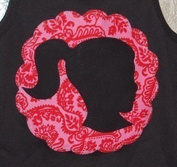 Girls Cameo SILHOUETTE shirt ... Vintage Style Birthday Shirt Il_570xn