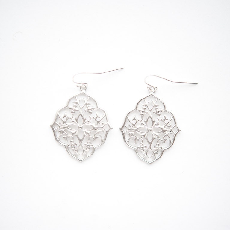 Verona, Italy Earrings in Silver