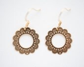 Chantilly, France Earrings in Gold