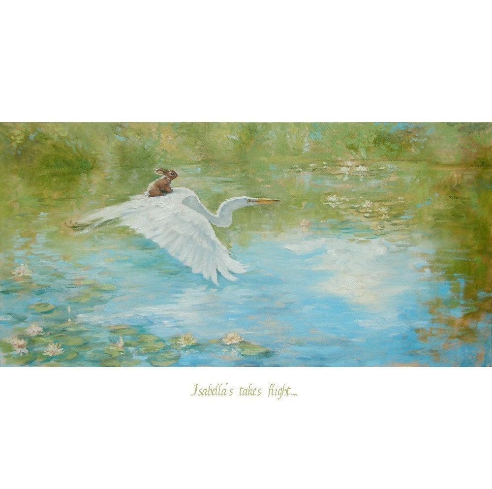 ISABELLA  takes flight Print , digital print, finest achchival quality