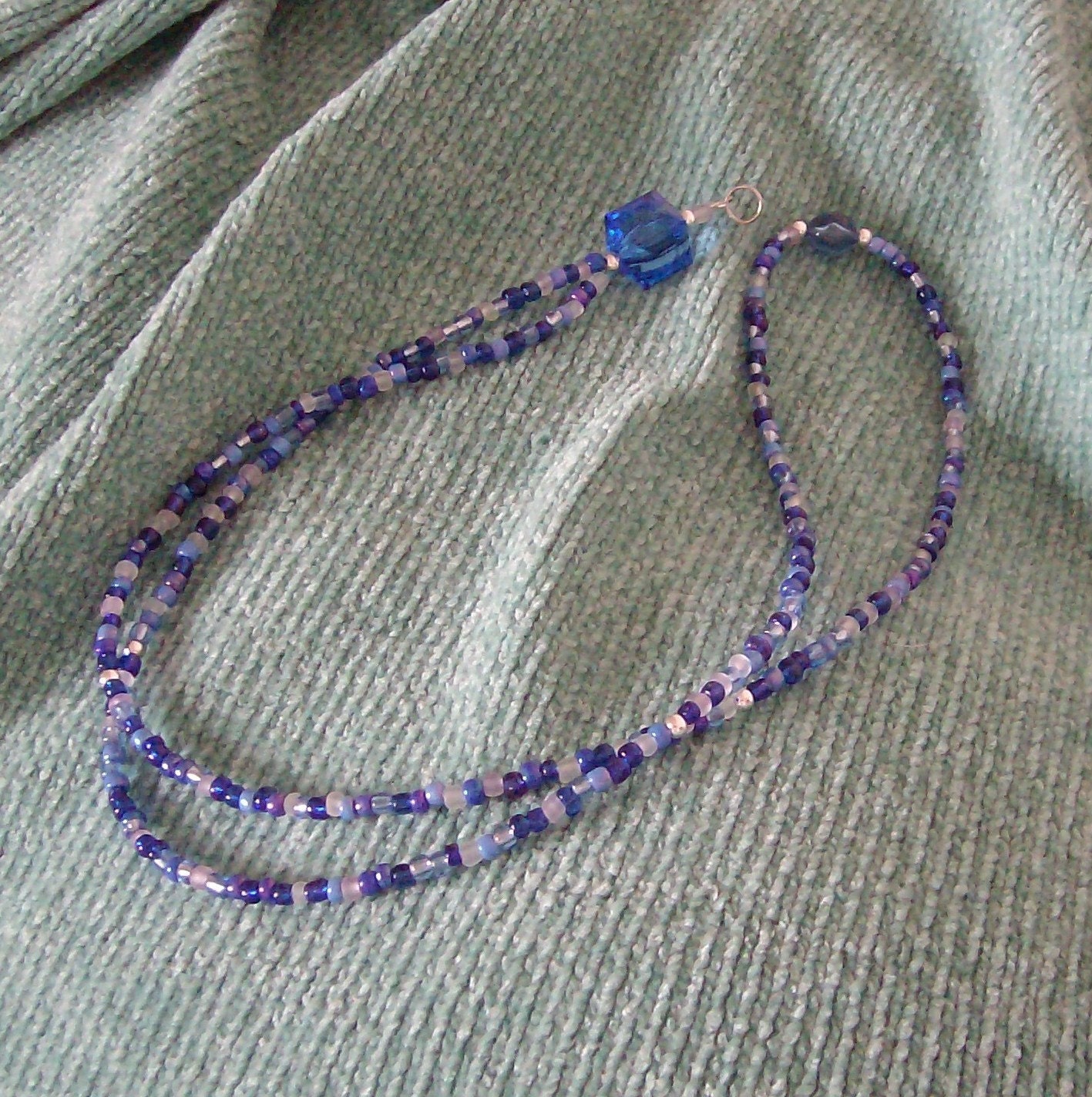 Lots of Blue lanyard
