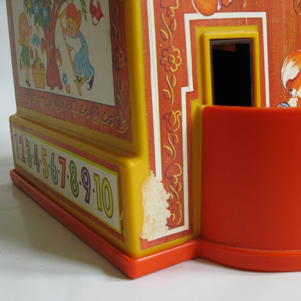 Vintage Fisher Price Toy Cash Register