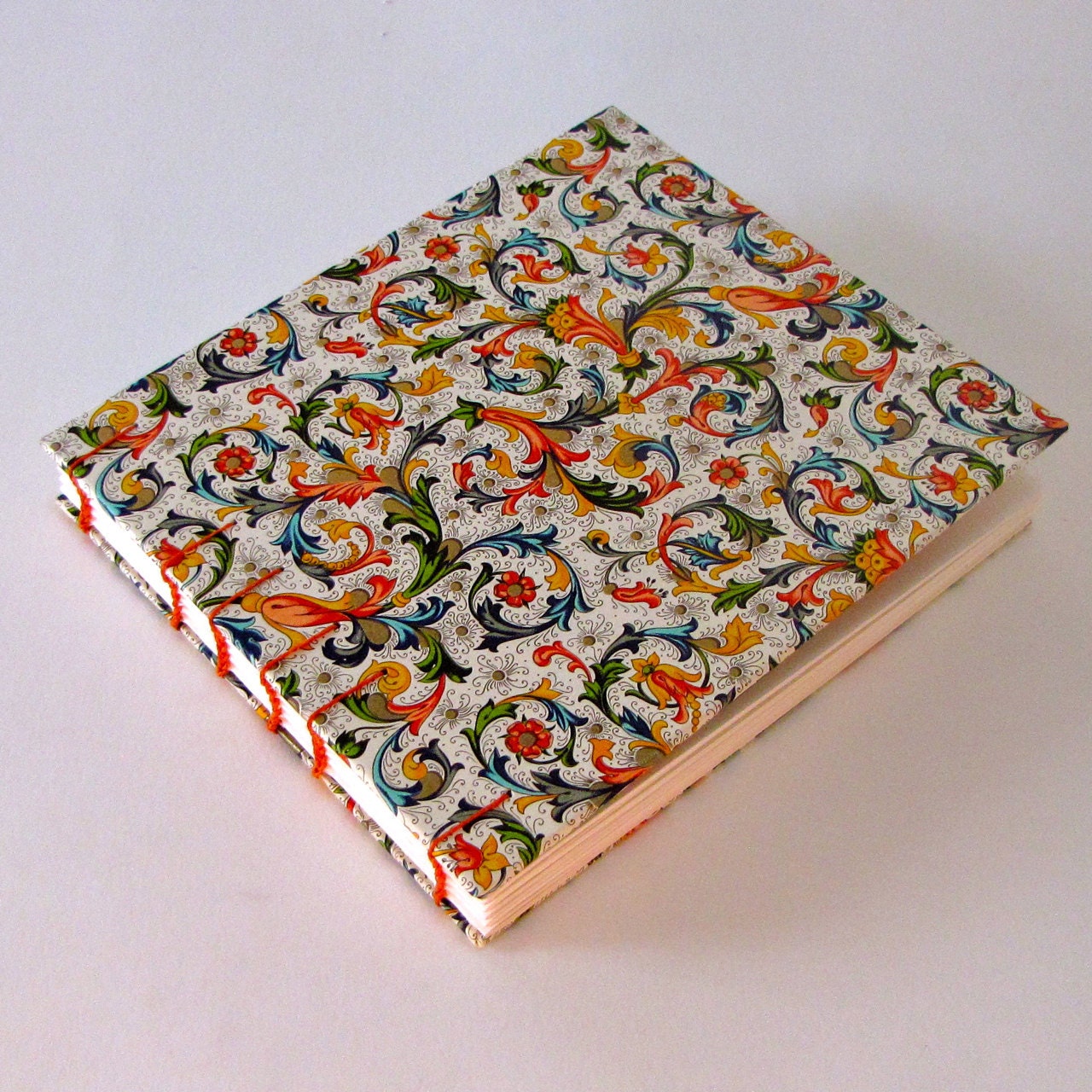 Wedding Guest Book, Traditional Italian Florentine, Medium, Made To Order