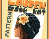 PATTERN - the LAUREN Beach Hat Tutorial - Permission to Sell