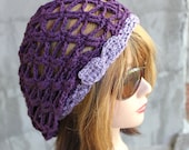The Triad Beach Beanie in Pima Cotton - 2012 Beach Collection - READY to SHIP