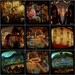 Carousel photo, Paris carousel photograph, carousel art, Fine art photography, Merry-go-round ttv, carnival, Paris, France, dark