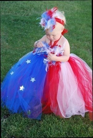 The Oringinal Star Spangled Banner Tutu Dress Welcome home the troops, 4th of July Celebration