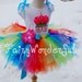 Clowning Around Petti tutu. M2M our 3D fluffcake top