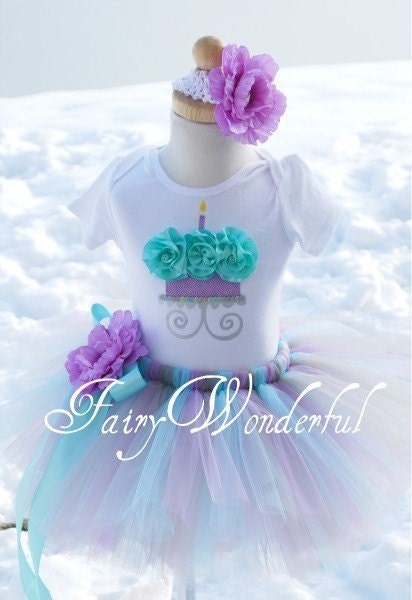 Berry Princess 3D Fluff Cake Shortsleeve Shirt or Onesie made to match our Berry Princess tutu