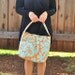 Belle Acanthus Duck Egg Large Market Tote Bag. . . BadkittyHawaii