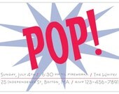 POP Fourth of July Party Invite